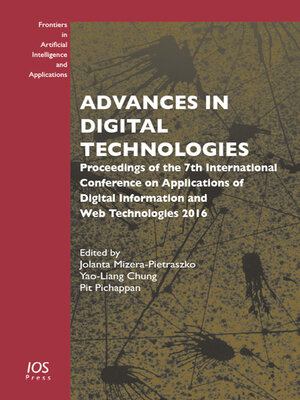 cover image of Advances in Digital Technologies